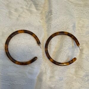 Zara Tortoise Hoops